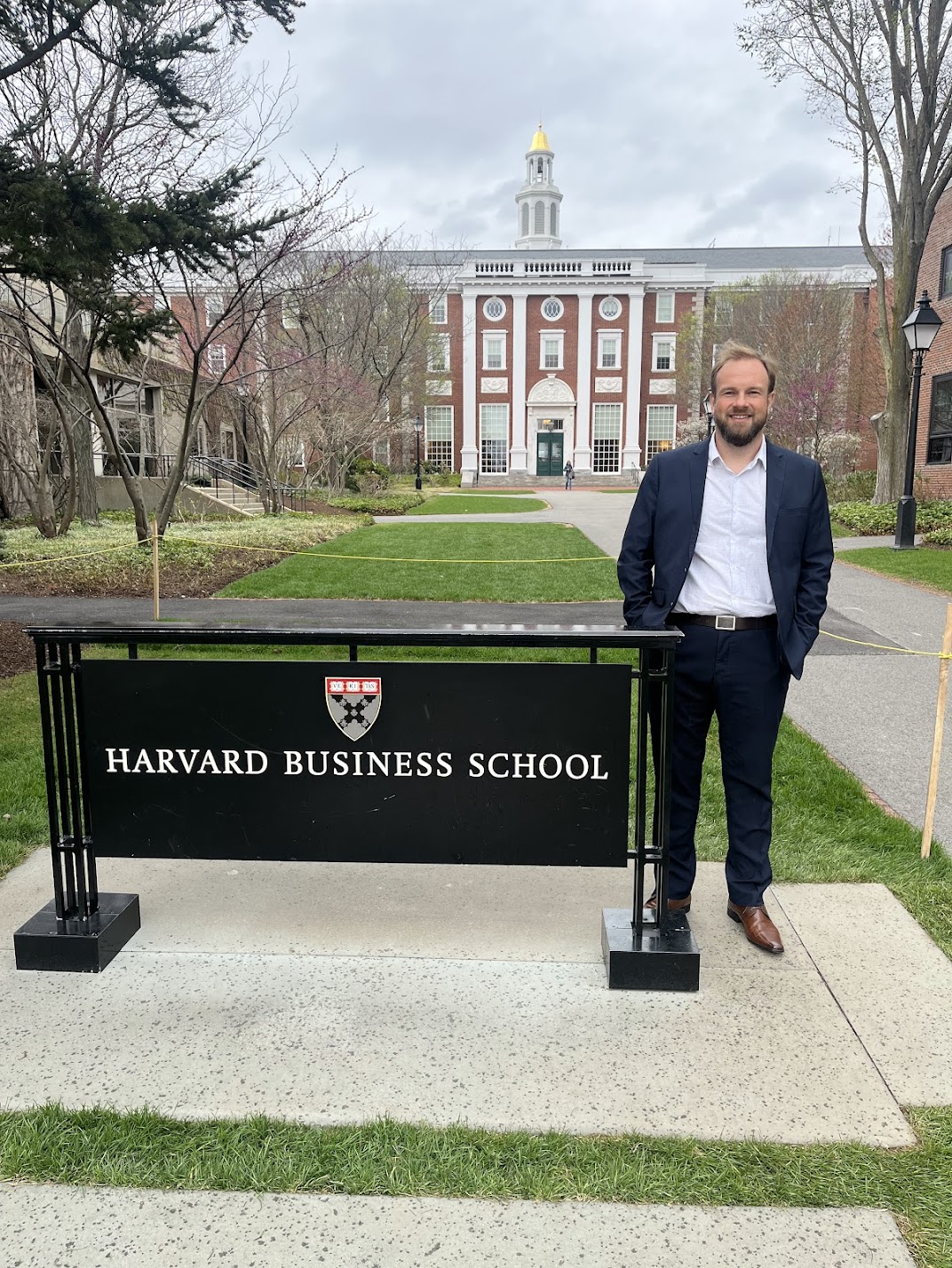 Felipe Diesel em Harvard